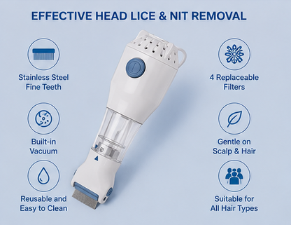 V-Comb Head Lice Treatment Device