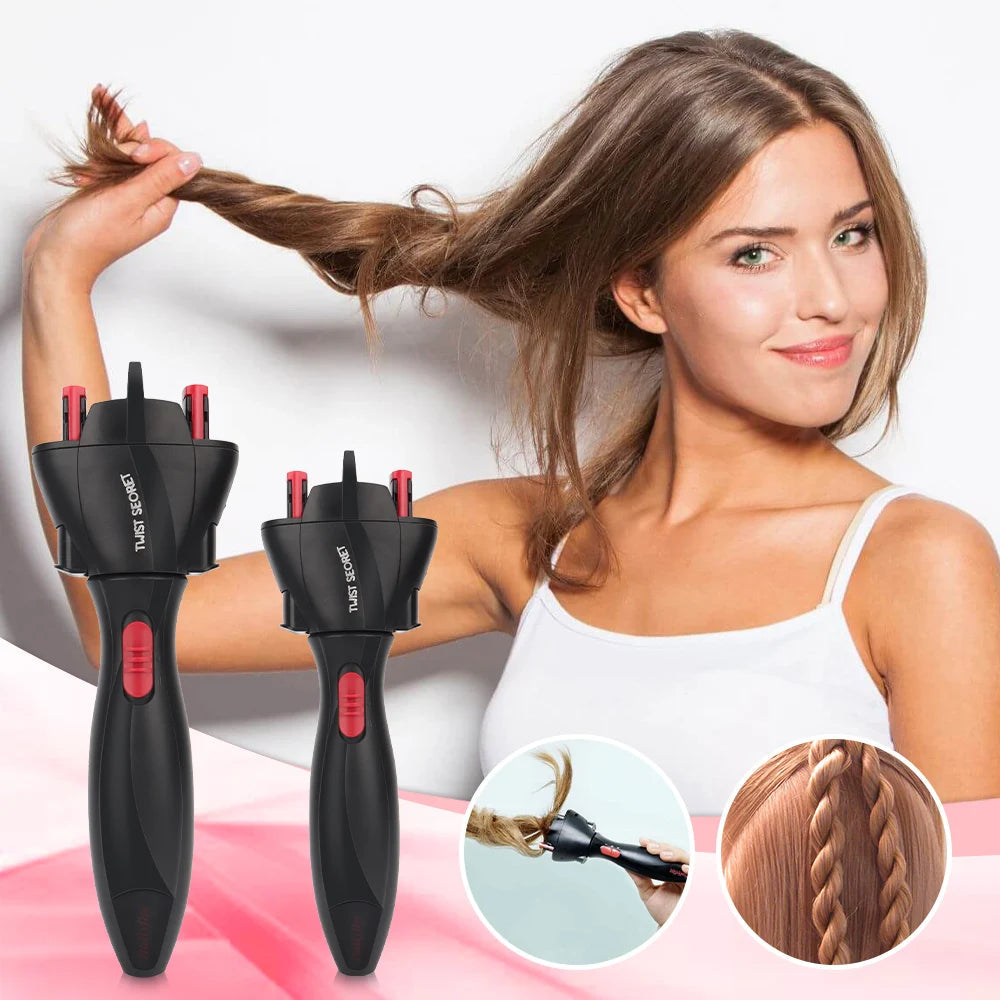 Twister hair style Secret Automatic Hair Twister/Curler Device