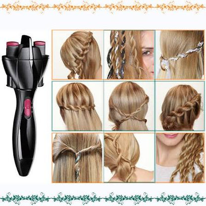 Twister hair style Secret Automatic Hair Twister/Curler Device