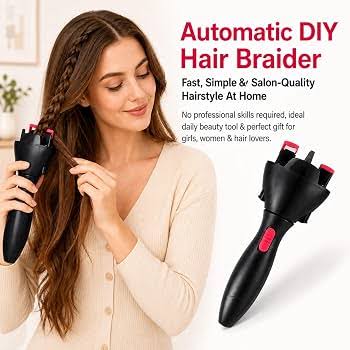 Twister hair style Secret Automatic Hair Twister/Curler Device